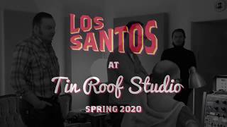 Los Santos at Tin Roof Studio recording quotAtomic Girlquot [upl. by Mclaughlin]