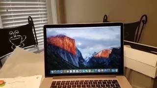 Macbook Pro Retina Mid 2015 Intel Core i7 First Laptop unboxing [upl. by Citarella]