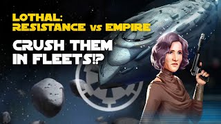 Lothal Resistance vs Empire Galactic Challenge  SWGOH GC X [upl. by Radferd390]