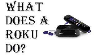 What is Roku How does it Work  What Does A Roku Do  What Is Roku For Tutorial Basics Explained [upl. by Neyrb994]