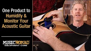 How to Humidify your Guitar Using a Guitar Humidifier amp Hygrometer System [upl. by Otilopih468]