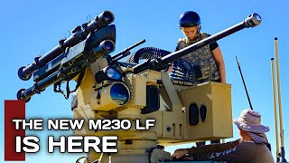 Americas 30mm Chain Gun The New M230LF is here [upl. by Annaor594]