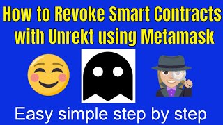 How to Revoke Smart Contracts using UNREKT with your Metamask wallet How to Revoke Allowance Access [upl. by Erinn345]