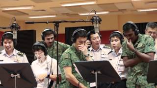 NDP 2012 Behind The Scenes  quotA Nations Marchquot Recording [upl. by Mccoy]