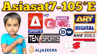 asiasat 7 new update asiasat7 channel list 2024 asiasat 7 dish setting [upl. by Drucilla]