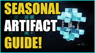 Destiny 2 Best Seasonal Artifact Mods  How it works  Season of the Splicer [upl. by Neelloj]