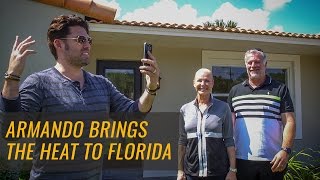 Armando Montelongo  Tours Students’ Flipped House in Ft Lauderdale [upl. by Aratal]