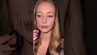 easy halloween makeup 🖤✨🕷️ halloweenmakeuplook halloween makeuphacks makeuptutorial makeup [upl. by Ennasirk65]