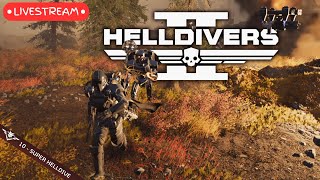 Is The Jet Brigade Unstoppable  Helldivers 2 Live Gameplay 2nd Playthrough [upl. by Brade]