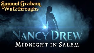 The Malleus Maleficarum  Nancy Drew Midnight in Salem PC Walkthrough 1 [upl. by Ennoira]