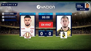 Universitario VS Coquimbo Unido por RADIO OVACION [upl. by Limay]