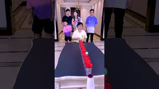 Ping Pong Ball Challenge Can You Succeed 😂 Funnyfamily Partygames [upl. by Potash]