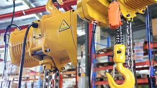 JCYC Heavyduty crane and electric hoist professional manufacturer [upl. by Aikrahs]