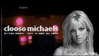 Britney Spears  Born To Make You Happy  80s Electro Synth Pop Guitar Instrumental Remix [upl. by Julita]