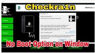 iRemoval Pro install Checkra1n Jailbreak Directly on Window No USB no F Key All iDevices [upl. by Mathias]