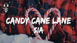 Sia  Candy Cane Lane  Lyrics Video [upl. by Mungam644]