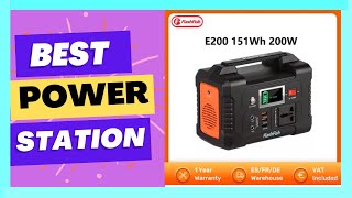 FF Flashfish E200 Portable Power Station 200W 151WH Battery AC DC [upl. by Louie614]