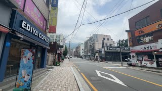 부산 남산역 근처에 위치한 부산외대 먹자골목 오후 1시30분 랜선 걷기 A good restaurant in Namsandong Busan [upl. by Ocsic931]