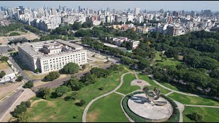 Spa Drone 🚁  Buenos Aires  Argentina 🇦🇷  Floralis amp Puerto Madero [upl. by Nadnal968]