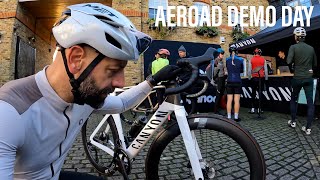 I tried a Canyon Aeroad CF SLX Di2 Back to the Future [upl. by Arlie]