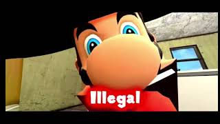 Marios gonna do something very illegal csupo [upl. by Burkhart]