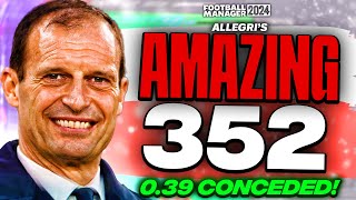 AMAZING 352 FM24 Tactics  039 Conceded  Football Manager 2024 [upl. by Dyanne]