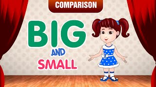 Big and Small  Comparison for Kids  Learn PreSchool Concepts with Siya  Part 1 [upl. by Ariel]