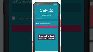 Cliniko quick tip setting up 2FA shorts [upl. by Ardnua]