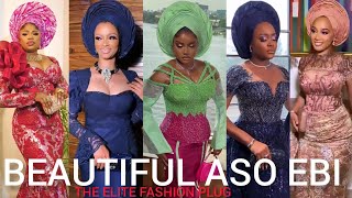 Stunning Aso Ebi sets for ladies [upl. by Cory]