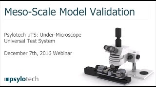 µTS Webinar MesoScale Validation of Adhesive Failure [upl. by Ahsyle]