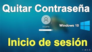 Quitar contraseña de inicio en WINDOWS 10  Cuenta local  Hirens Boot [upl. by Kali]