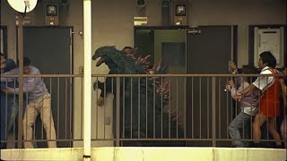 Godzilla and Megaguirus cameos in All About Our House 2001 [upl. by Earased273]