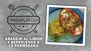 ¡Un recetón Abadejo al limón con escamas de zucchini gremolata y berenjenas a la parmesana [upl. by Yalahs67]