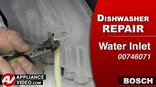 Bosch Dishwasher  Leaking Water  Water Inlet Repair and Diagnostic [upl. by Eddy]