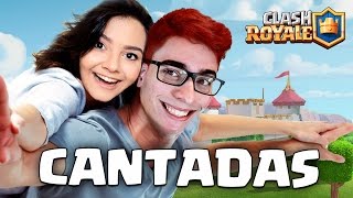 AS PIORES CANTADAS DE CLASH ROYALE COM CAJU TV EPISÓDIO ESPECIAL [upl. by Enilrek]