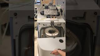 Apheresis part 2 Loading the channel in the centrifuge [upl. by Marceau115]