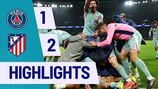 PSG VS ATLETICO MADRID 12  HIGHLIGHT CHAMPIONS LEAGUE 20242025 [upl. by Dewain]