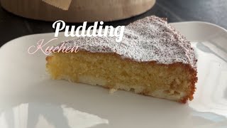 Pudding Kuchen  schnell  einfach [upl. by Enirahtak]