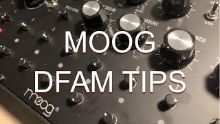 Moog DFAM Tips How To Make Claps [upl. by Dionne]