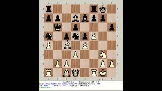 Stockfish 151 vs Disaster Area 154  Ware Meadow Hay Sicilian GrandMonster Chess 230623 R1 [upl. by Leuamme]