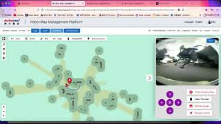 AutoXing digital Mini Disinfection Robot  How to build up the map for robot remotely？ [upl. by Cardinal]