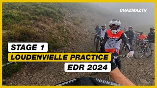 Stage 1  Loudenvielle Practice  Enduro World Cup 2024 [upl. by Elwee]