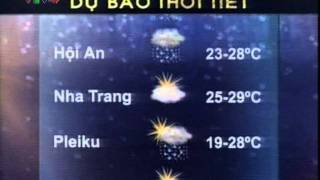 VTV4 Vietnamese News  Weather forecast  Ending [upl. by Iduj273]