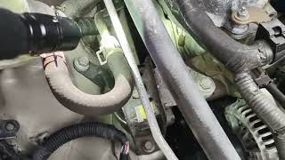 2005 Toyota Corolla Serpentine Belt Some Quick tips on Replacing [upl. by Oynotna]