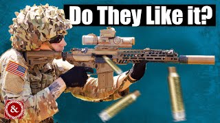 What US Troops Think of Their New XM7 Rifle [upl. by Inavoy584]