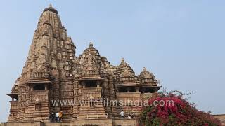 Khajuraho Temples  Kandariya Mahadeva Temple [upl. by Burack]