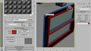 How To Create Window In 3ds MaxWindow Glass Material 3ds max [upl. by Vandervelde]