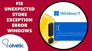 Fix Unexpected Store Exception Error Windows ✔️ FIX [upl. by Kiona]