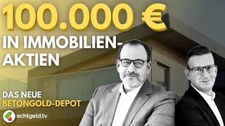 NEUES 100000 Euro ImmobilienDepot Wie aus Mieten Dividenden werden  ImmobilienAktien und REITs [upl. by Shalom]