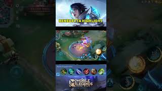 Benedetta highlight benedetta mobilelegends [upl. by Enajharas609]